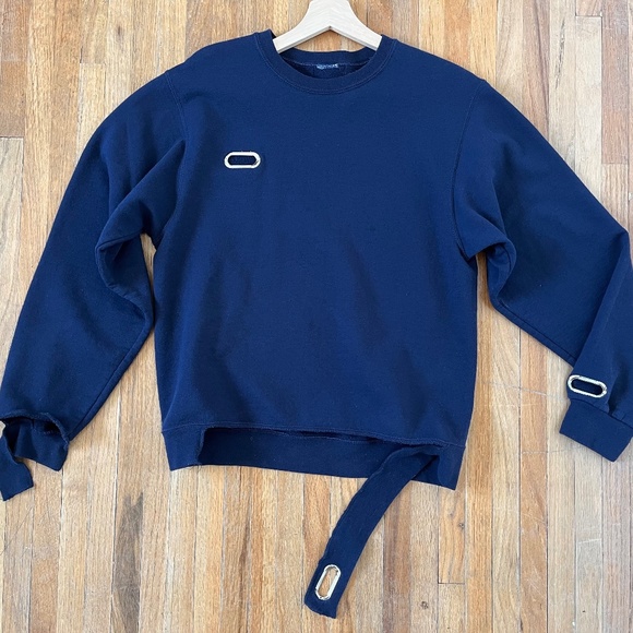 Collina Strada Sweaters - Collina Strada Grommet Sweatshirt